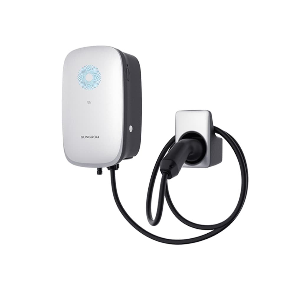 Sungrow 7kW EV Charger (Single Phase), supplied and installed by Nuvolt