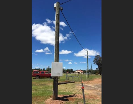 Private Property Pole Installation Private Property Pole Installation